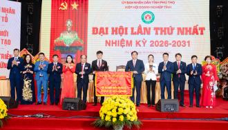 Hiệp hội Doanh nghiệp tỉnh Phú Thọ tổ chức thành công Đại hội lần thứ I, nhiệm kỳ 2026–2031