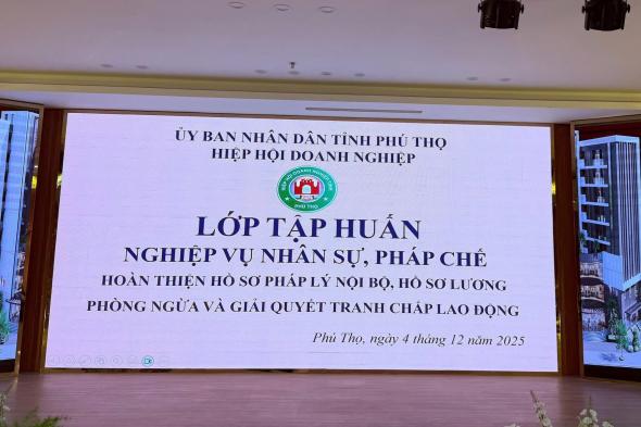 Tập huấn doanh nghiệp: Phòng ngừa - Giải quyết tranh chấp lao động & Hoàn thiện hồ sơ pháp lý nội bộ