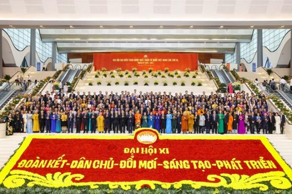Hiệp hội doanh nghiệp tỉnh tham dự Đại hội Mặt trận tổ quốc Việt Nam lần thứ XI, nhiệm kỳ 2026 -2031