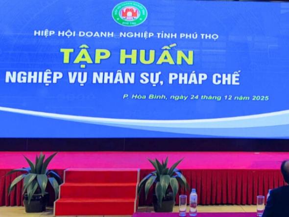 Hội nghị tập huấn công tác nhân sự, pháp chế doanh nghiệp