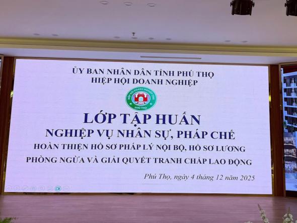 Tập huấn doanh nghiệp: Phòng ngừa - Giải quyết tranh chấp lao động & Hoàn thiện hồ sơ pháp lý nội bộ