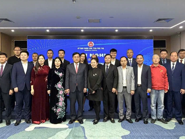 Chủ tịch Hiệp hội doanh nghiệp tỉnh Phú Thọ tham gia Đoàn xúc tiến đầu tư tại Trung Quốc