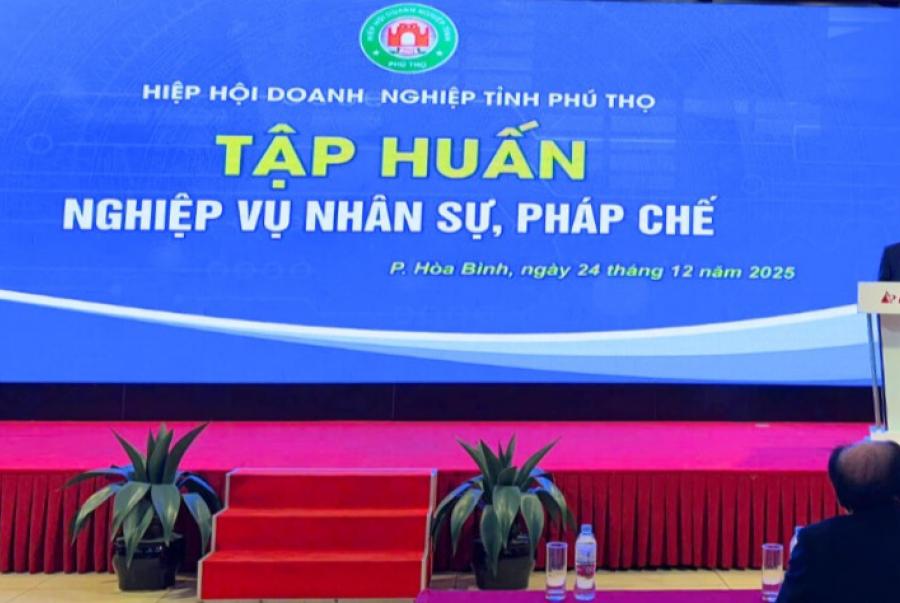 Hội nghị tập huấn công tác nhân sự, pháp chế doanh nghiệp